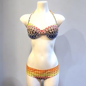 Missoni Sport Bikini Bathing Suit Size 46 Italy